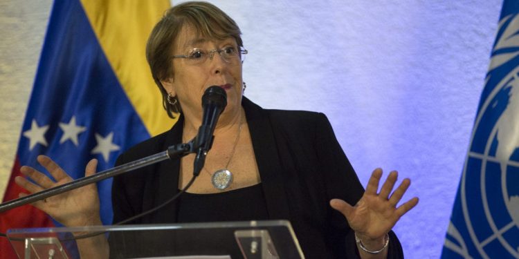 Bachelet acusó a la justicia venezolana de ser un arma para atacar a la disidencia