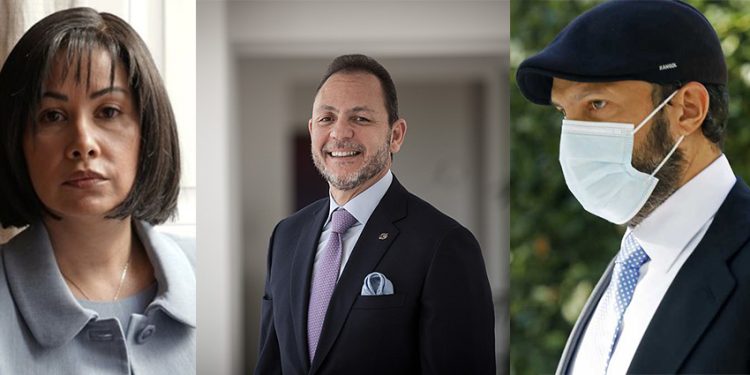 Raúl Gorrín, la exnfermera de Chávez y su esposo el eexdecán presidencial