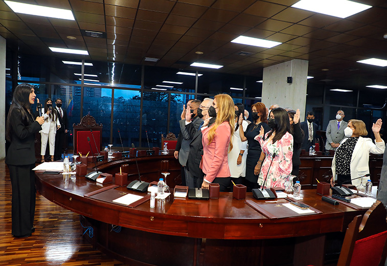 Gladys Gutierrez, nueva presidenta del TSJ juramenta a los nuevos magistrados