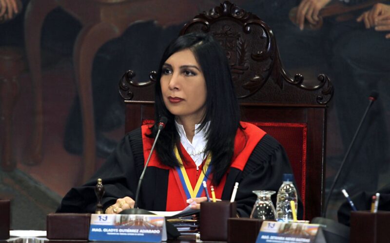 Gladys Gutiérrez nueva presidenta del TSJ